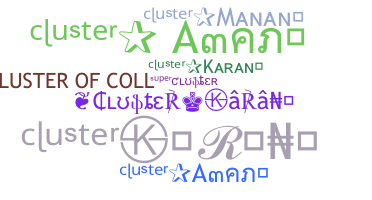 Bijnaam - Cluster