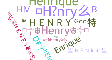 Bijnaam - Henry