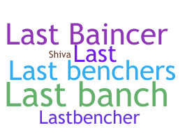 Bijnaam - Lastbenchers