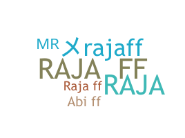 Bijnaam - RajaFf