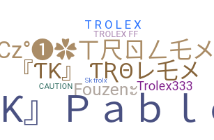 Bijnaam - Trolex