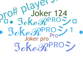 Bijnaam - JokerPro