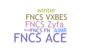 Bijnaam - FNCS