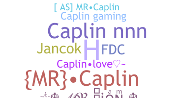 Bijnaam - Caplin