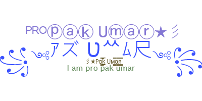 Bijnaam - PakUmar