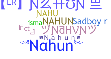 Bijnaam - Nahun