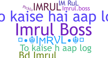 Bijnaam - Imrul