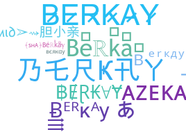 Bijnaam - Berkay