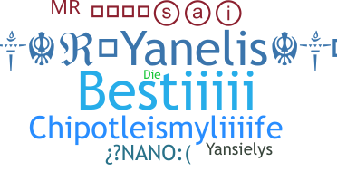 Bijnaam - Yanelis