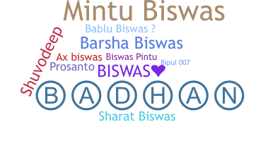 Bijnaam - Biswas