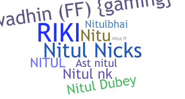Bijnaam - Nitul