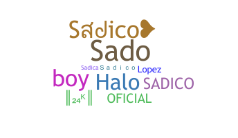 Bijnaam - Sadico