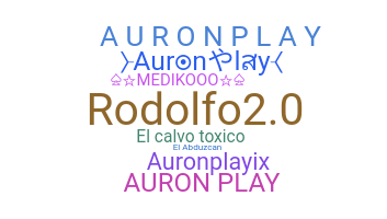 Bijnaam - AuronPlay