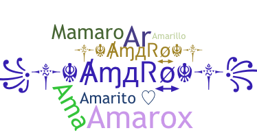 Bijnaam - Amaro