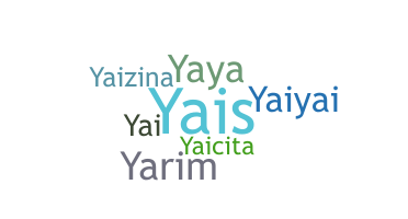 Bijnaam - Yaiza