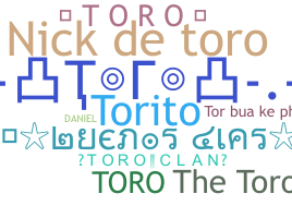 Bijnaam - Toro