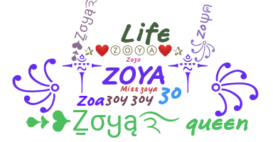 Bijnaam - Zoya