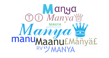 Bijnaam - Manya