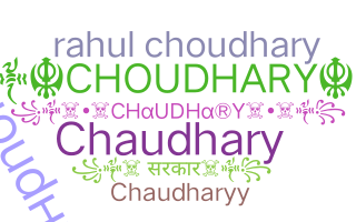 Bijnaam - Choudhary