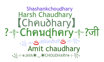 Bijnaam - Chaudhary