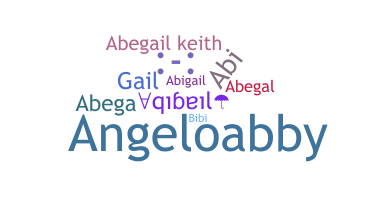 Bijnaam - Abegail