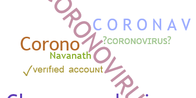 Bijnaam - Coronovirus