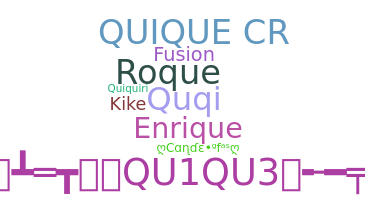 Bijnaam - Quique