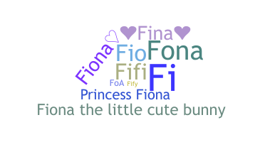 Bijnaam - Fiona