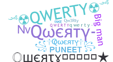 Bijnaam - qwerty