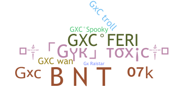 Bijnaam - GXC