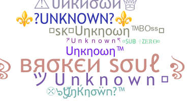 Bijnaam - Unknown