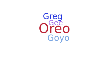 Bijnaam - Gregorio