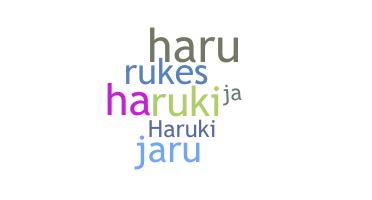 Bijnaam - Haruki