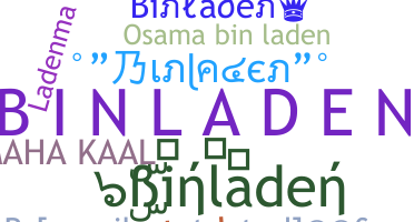 Bijnaam - binladen