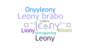 Bijnaam - Leony
