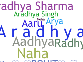 Bijnaam - Aradhya
