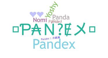 Bijnaam - pandex