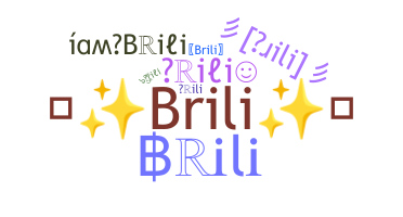 Bijnaam - Brili