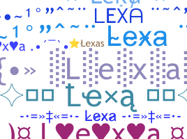 Bijnaam - lexa15lexa