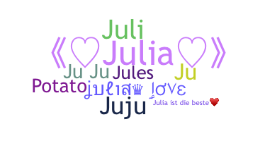 Bijnaam - Julia