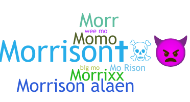 Bijnaam - Morrison