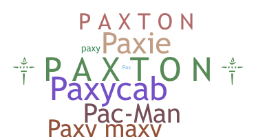 Bijnaam - Paxton