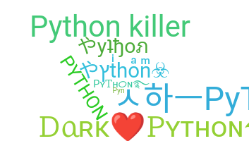 Bijnaam - Python