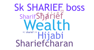 Bijnaam - Sharief