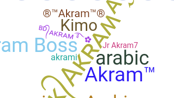 Bijnaam - Akram