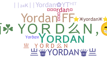 Bijnaam - Yordan