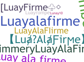 Bijnaam - LuayAlaFirme