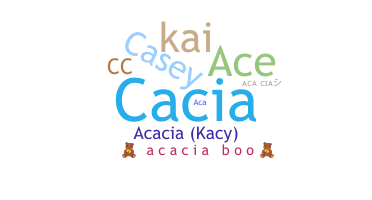 Bijnaam - Acacia