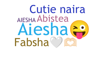 Bijnaam - Aiesha