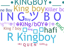 Bijnaam - kingboy